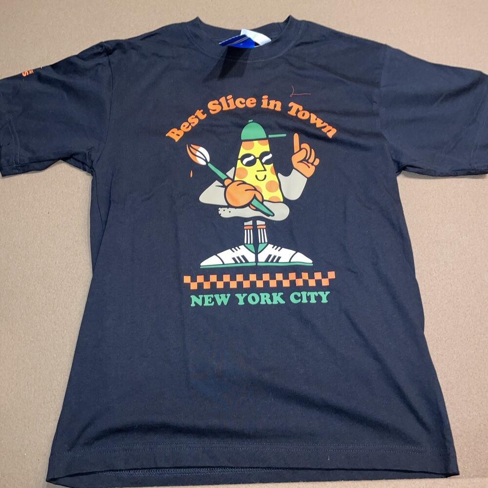 Adidas mens Beyond The Streets Pizza Tshirt GV2578 small
